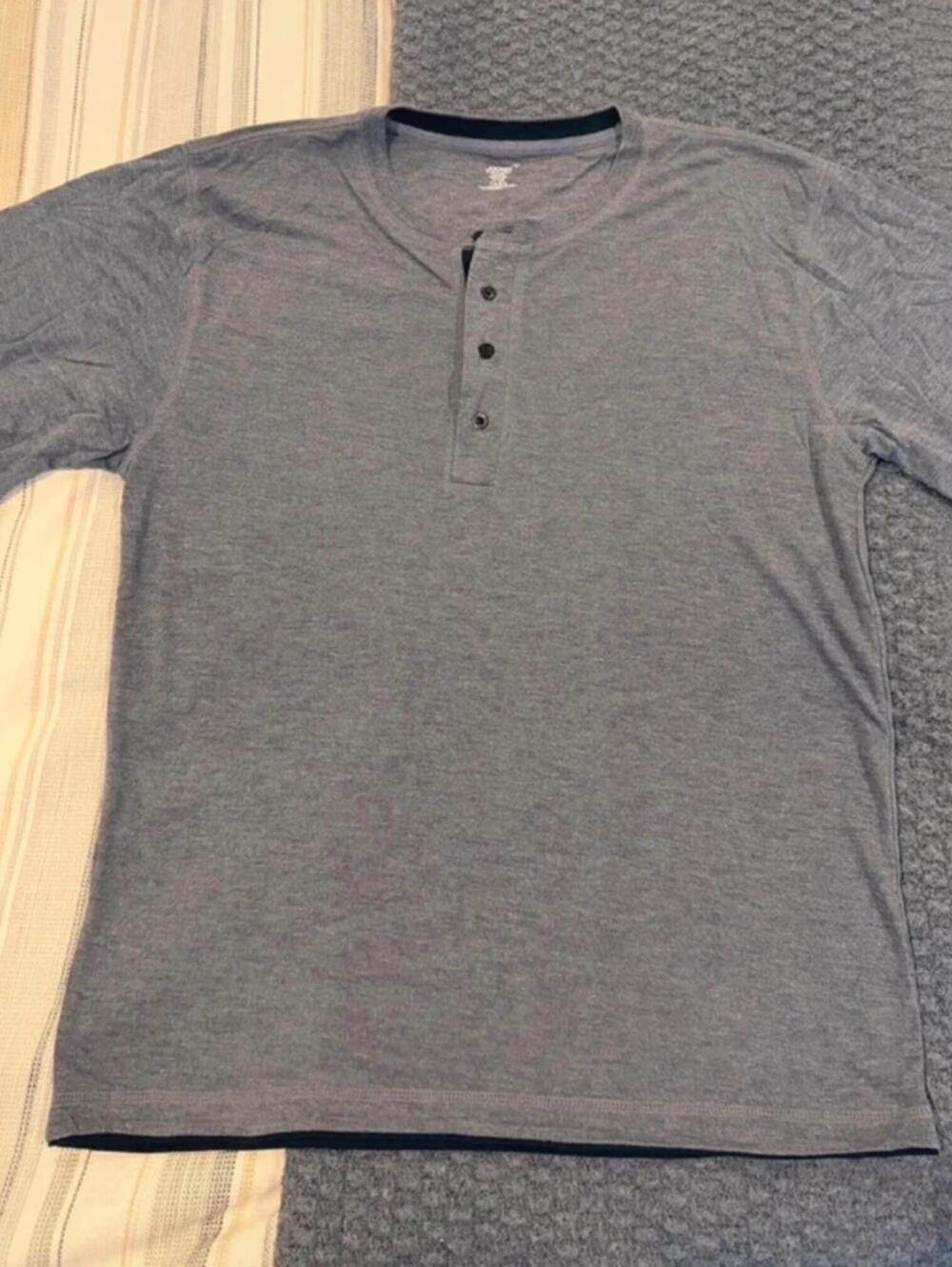 Jockey men’s short sleeve shirt  size Large